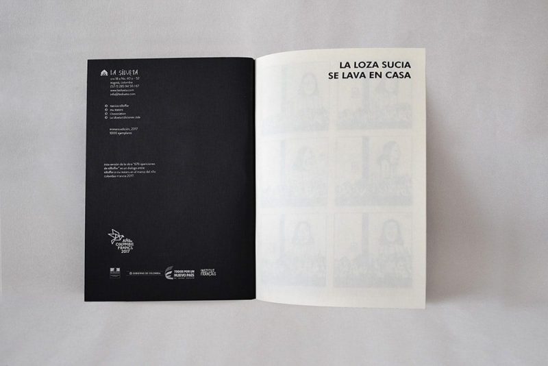 La loza sucia se lava en casa/ La vaisselle sale se lave en famille - Imagen 4