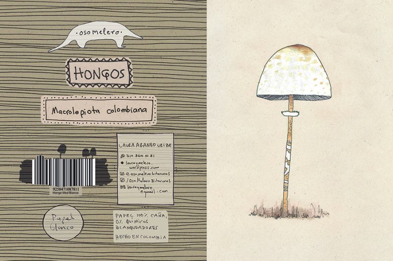 Cuaderno Hongo macrolepiota - Imagen 4