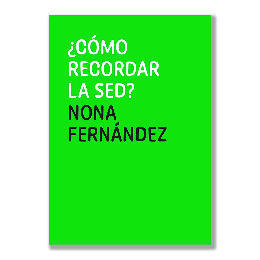 ¿Cómo recordar la sed?